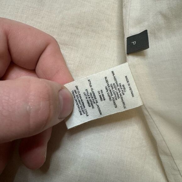 Theory Faux Fur Beige Clairene Jacket Size S - Picture 5 of 6